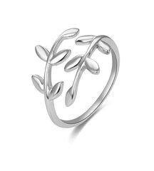 Beneto Avatud hõbedane sõrmus originaaldisainiga AGG468 hind ja info | Sõrmused | kaup24.ee