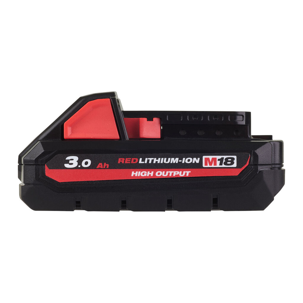 Milwaukee M18 HB3 suure võimsusega aku 18 V 3,0 Ah / 3000 mAh aku laadimistaseme indikaatoriga hind ja info | Akud | kaup24.ee