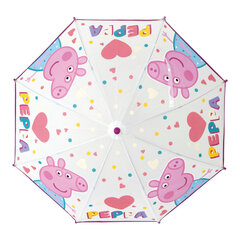 Зонт Peppa Pig Having fun, розовый (Ø 80 cм) цена и информация | Аксессуары для детей | kaup24.ee