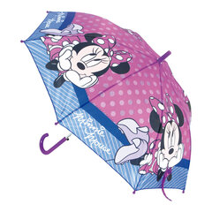 Automaatne vihmavari minnie Mouse lucky roosa (Ø 84 cm) hind ja info | Laste aksessuaarid | kaup24.ee