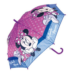 Automaatne vihmavari minnie Mouse lucky roosa (Ø 84 cm) цена и информация | Аксессуары для детей | kaup24.ee