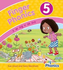 Finger Phonics Book 5: in Precursive Letters (British English edition) hind ja info | Noortekirjandus | kaup24.ee