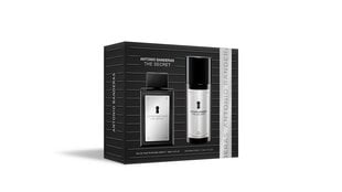 Komplekt Antonio Banderas The Secret meestele: tualettvesi 100 ml + deodorant 150 ml цена и информация | Мужские духи | kaup24.ee