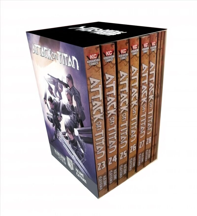 Attack on Titan The Final Season Part 1 Manga Box Set hind ja info | Fantaasia, müstika | kaup24.ee