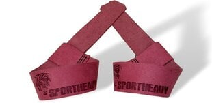 Регулируемый кожаный ремень Sportheavy 6.2 Pink Edition цена и информация | Гантели, гири, штанги | kaup24.ee