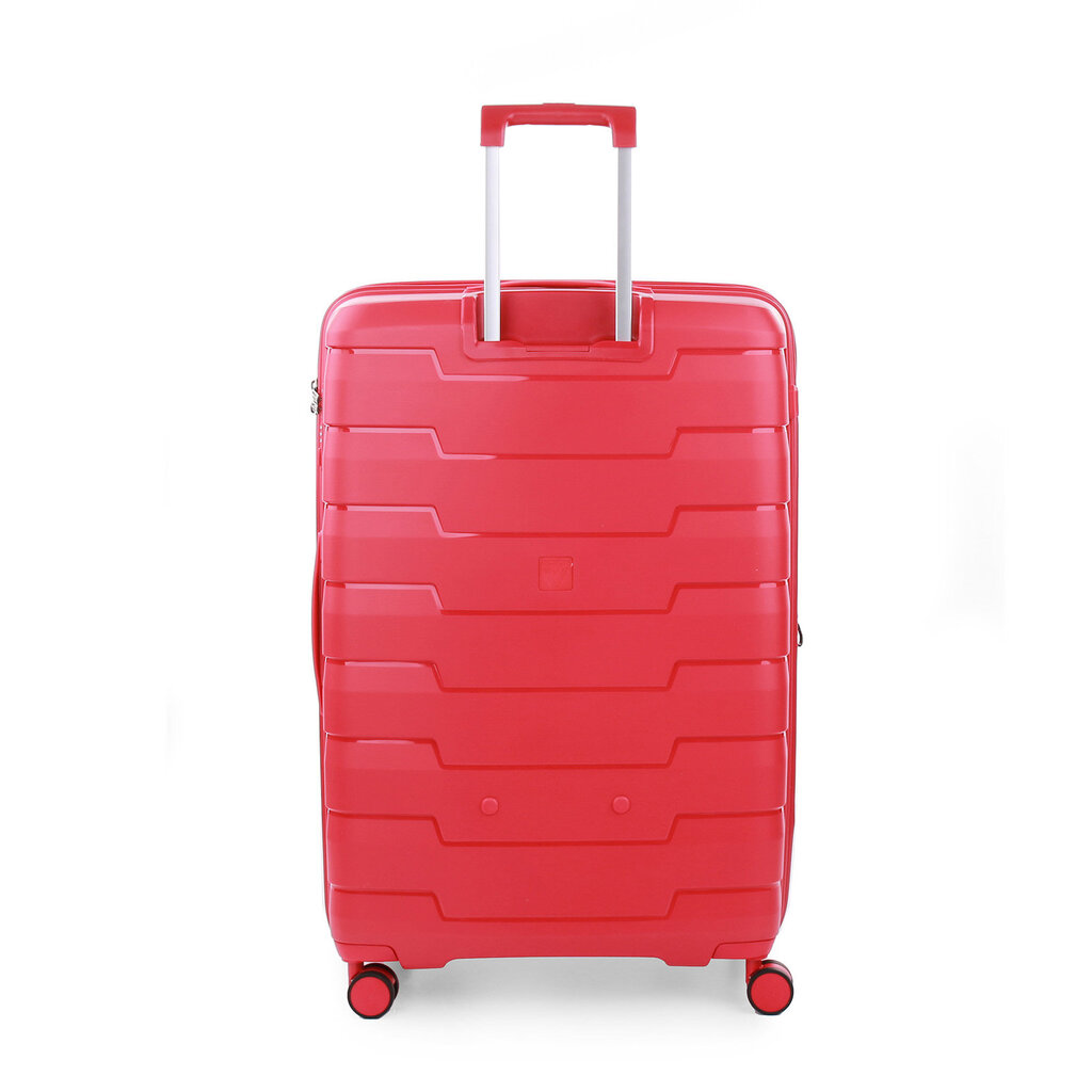 Suur kõva kohver SKYLINE punane hind ja info | Kohvrid, reisikotid | kaup24.ee
