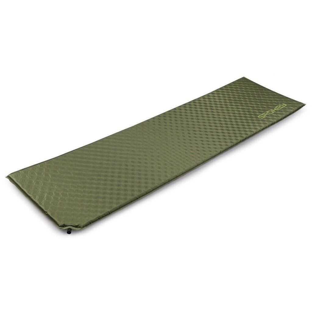 Isetäituv matt Spokey Air Pad, ühekohaline, 180x50 cm, roheline hind ja info | Matkamadratsid, matkamatid | kaup24.ee