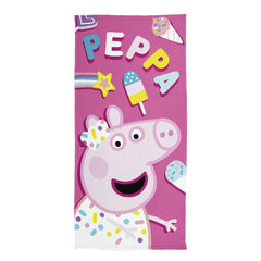 Vannilina Peppa Pig Cozy nurk (70 x 140 cm) S4306496 hind ja info | Rätikud, saunalinad | kaup24.ee