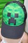 Müts nokaga Minecraft Creeper 58 cm. цена и информация | Poiste mütsid, sallid, kindad | kaup24.ee
