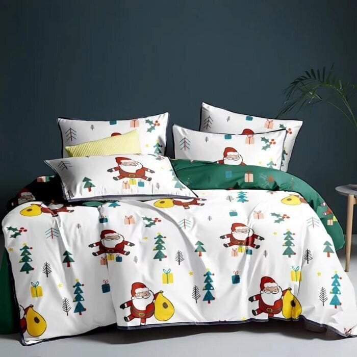 Paris voodipesukomplekt Christmas, 200 cm x 220 cm, 3 osa hind ja info | Voodipesukomplektid | kaup24.ee