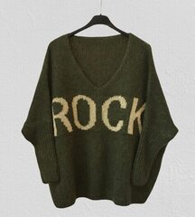 Naistele mõeldud džemper kirjaga ROCK, TLL2238-1 hind ja info | Naiste kampsunid | kaup24.ee
