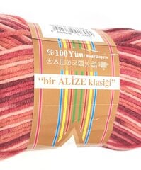 Пряжа для вязания Alize Pure Wool Cashmira 100 г, цвет 50710 цена и информация | Принадлежности для вязания | kaup24.ee