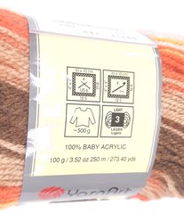 Пряжа для вязания YarnArt Baby Batik 100 г, цвет 824 цена и информация | Принадлежности для вязания | kaup24.ee
