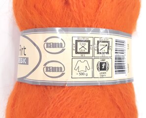 Пряжа для вязания YarnArt Mohair Classic 100 г, цвет оранжевый 75OR цена и информация | Принадлежности для вязания | kaup24.ee