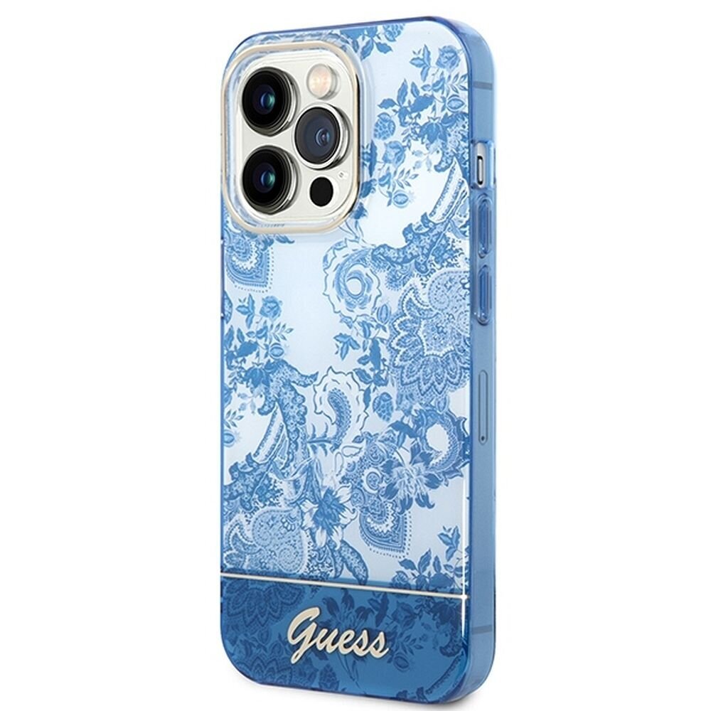 Guess GUHCP14LHGPLHB iPhone 14 Pro blue цена | kaup24.ee