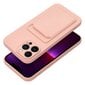 Forcell iPhone 14 Plus Card pink hind ja info | Telefoni kaaned, ümbrised | kaup24.ee