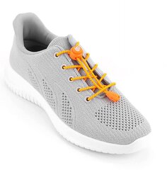 Bodypride круглые резиновые шнурки, со светоотражателем, оранжевые, 120 см цена и информация | Уход за одеждой и обувью | kaup24.ee