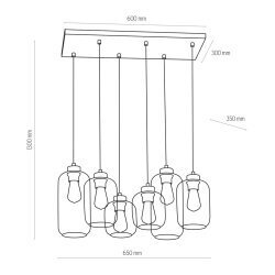 Rippvalgusti TK Lighting Marco 1027 цена и информация | Rippvalgustid | kaup24.ee