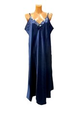 Naiste öösärgi ja negližee komplekt Jasmin 5005, sinine hind ja info | Naiste hommikumantlid | kaup24.ee