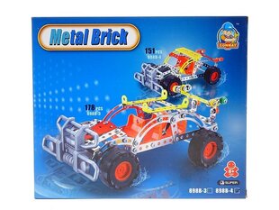 Metallist konstruktor Metal Brick, 151 tk., 8+ hind ja info | Klotsid ja konstruktorid | kaup24.ee
