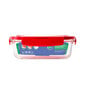 Hermeetiline lõunasöögi karp Benetton punane 1180 ml цена и информация | Toidu säilitusnõud | kaup24.ee
