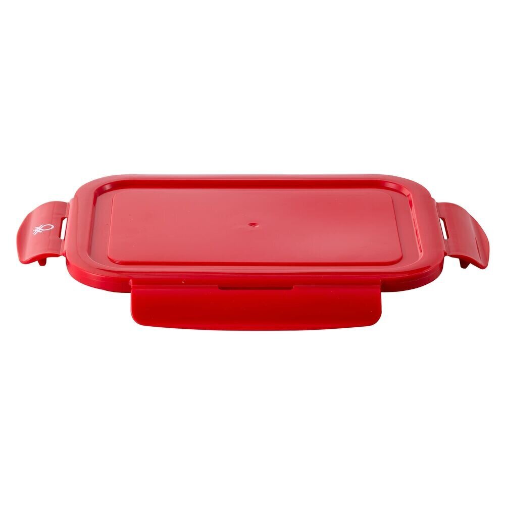 Hermeetiline lõunasöögi karp Benetton punane 1180 ml цена и информация | Toidu säilitusnõud | kaup24.ee