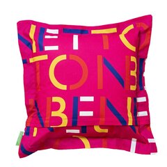 Подушка Benetton (40 x 40 cм) цена и информация | Декоративные подушки и наволочки | kaup24.ee