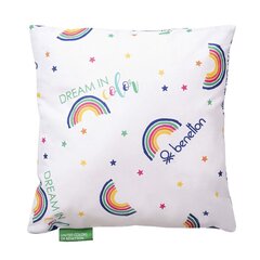 Подушка Benetton Rainbow (30 x 30 cм) цена и информация | Декоративные подушки и наволочки | kaup24.ee