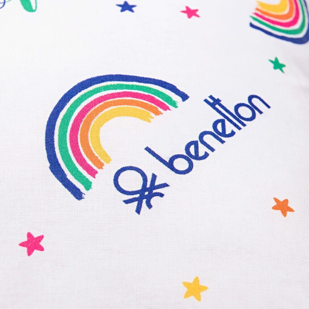 Padi Benetton rainbow (30 x 30 cm) цена и информация | Dekoratiivpadjad ja padjakatted | kaup24.ee