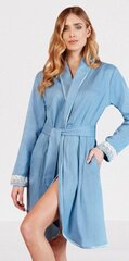 Naiste hommikumantel Nottingham mod. PV38121(helesinine) hind ja info | Naiste hommikumantlid | kaup24.ee