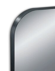 Peegel Britta 50 x 150 cm, must цена и информация | Зеркала | kaup24.ee