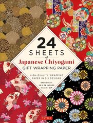 Chiyogami Patterns Gift Wrapping Paper - 24 Sheets: 18 x 24 (45 x 61 cm) Wrapping Paper hind ja info | Tervislik eluviis ja toitumine | kaup24.ee