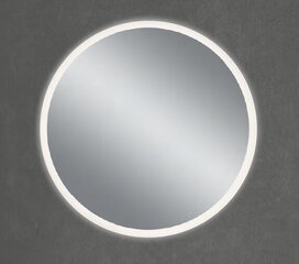 Зеркало Аврора, 60 см, с подсветкой IP44 цена и информация | Подвесные зеркала | kaup24.ee