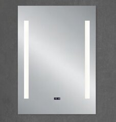 Зеркало Илона, 50 х 70 см, стекло с подсветкой IP20 цена и информация | Подвесные зеркала | kaup24.ee