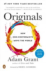 Originals: How Non-Conformists Move the World цена и информация | Книги по экономике | kaup24.ee