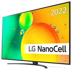 86" NanoCell 4K Smart TV LG 86NANO763QA цена и информация | Телевизоры | kaup24.ee