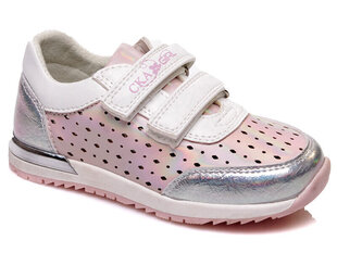 Спортивная обувь для девочек, розовая, ромбовидная, Weestep цена и информация | Детская спортивная обувь | kaup24.ee