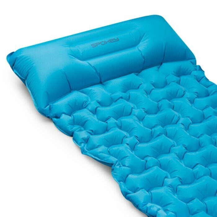 Täispuhutav madrats Spokey Air Bed, ühekohaline, 213x36 cm, sinine hind ja info | Täispuhutavad madratsid ja mööbel | kaup24.ee