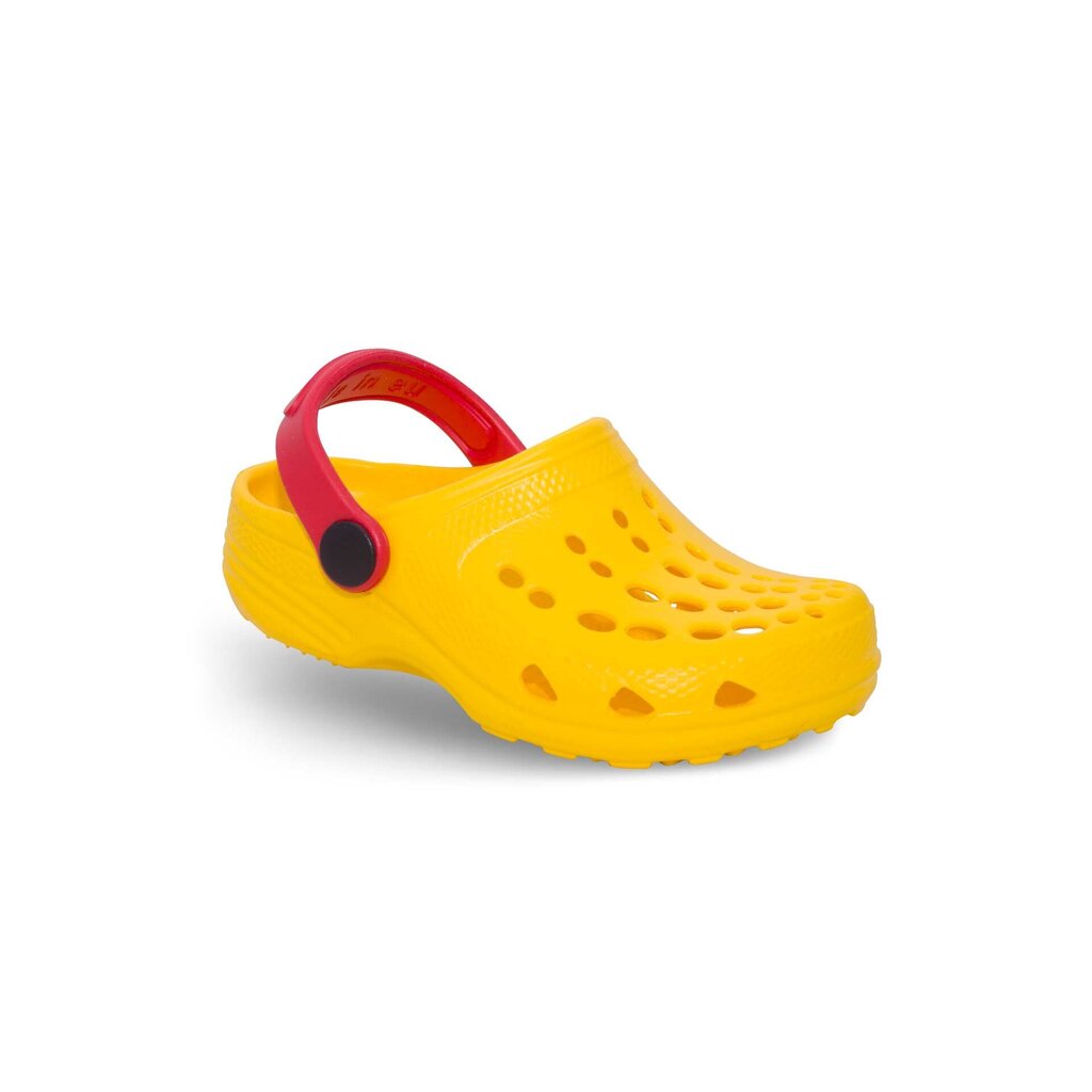 Väikesed kollased flip-flops hind ja info | Laste kummijalatsid | kaup24.ee