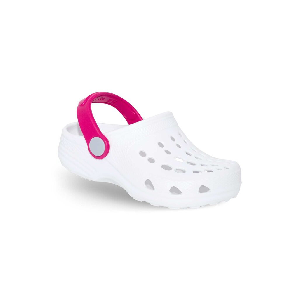 Väikesed valged flip-flops цена и информация | Laste kummijalatsid | kaup24.ee
