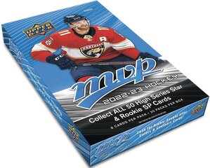 Jäähokikaardid Upper Deck MVP 2022/2023 Hobby Box hind ja info | Hobikaardid | kaup24.ee