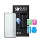 5D täisliimiga karastatud klaas – iPhone 14 Pro Max jaoks, must цена и информация | Ekraani kaitsekiled | kaup24.ee