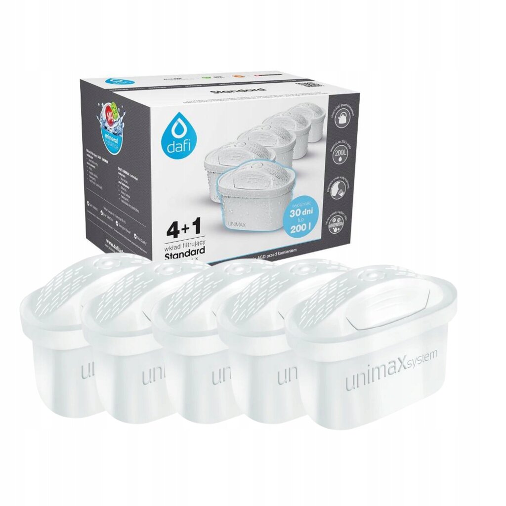 5 tk. Filtrikasett AquaPlus Active, Brita Aluna, Brita Maxtra, Dafi Astra, do Aquaphor Amethyst, do Aquaphor Jasper, do Aquaphor Onyx, do Dafi Omega, do Dafi Start цена и информация | Veefiltrid | kaup24.ee