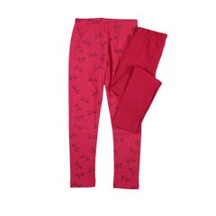 Tüdrukute retuusid 2-pack, roosa, Tup Tup Tup hind ja info | Tüdrukute retuusid, püksid | kaup24.ee