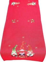 Рождественская скатерть-дорожка с вышивкой OS-301-C-B, 60x120 см цена и информация | Скатерти, салфетки | kaup24.ee