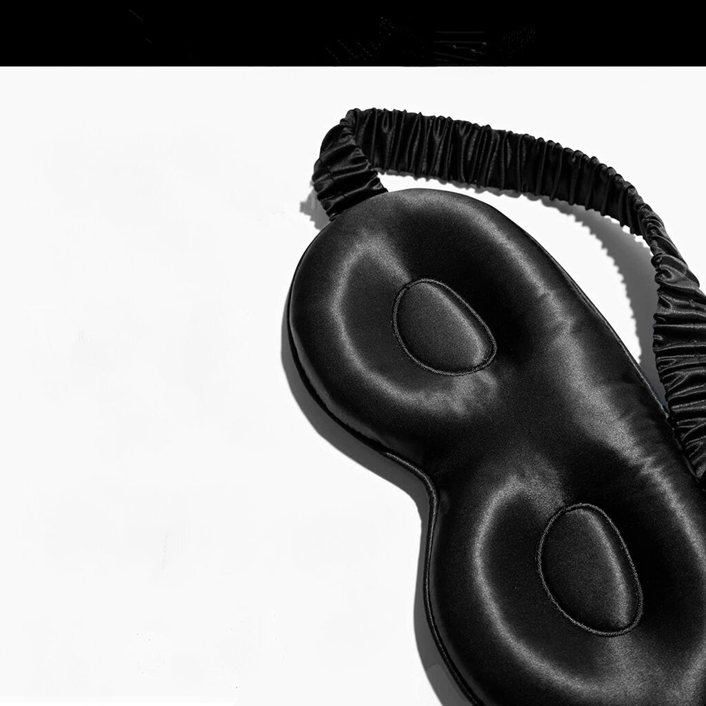 Silmamask A&A 3D Premium Silk Sleep Mask, mõlemal küljel цена и информация | Näomaskid, silmamaskid | kaup24.ee