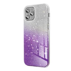 Чехол Sparkle для Samsung Galaxy A51 (6,5″) — Clear / Фиолетовый цена и информация | Чехлы для телефонов | kaup24.ee