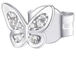 Rosato Одинарные серебряные серьги с цирконами Butterfly Storie RZO052R цена и информация | Серьги | kaup24.ee