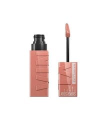 Huulepulk Maybelline Superstay Vinyl Ink Liquid 4.2 ml, 15 Peachy цена и информация | Помады, бальзамы, блеск для губ | kaup24.ee