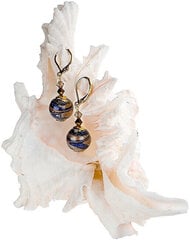Lampglas Unikaalsed Egiptuse romantika kõrvarõngad 24-karaadise kullaga lambiklaasist EER1 pärlitest hind ja info | Kõrvarõngad | kaup24.ee
